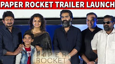 Paper Rocket Trailer Launch Full Video Str Udhayanidhi Stalin Mari