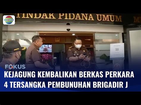 Kejagung Kembalikan Berkas Perkara Empat Tersangka Kasus Pembunuhan