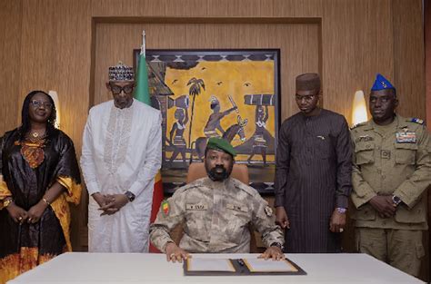 Niger Burkina Faso Mali Sign Sahel Security Treaty To Counter ECOWAS