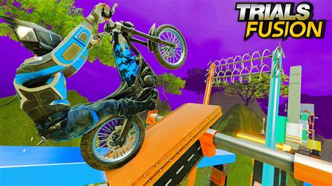 Trials Fusion Custom Ninja Tracks Ninja Level Youtube