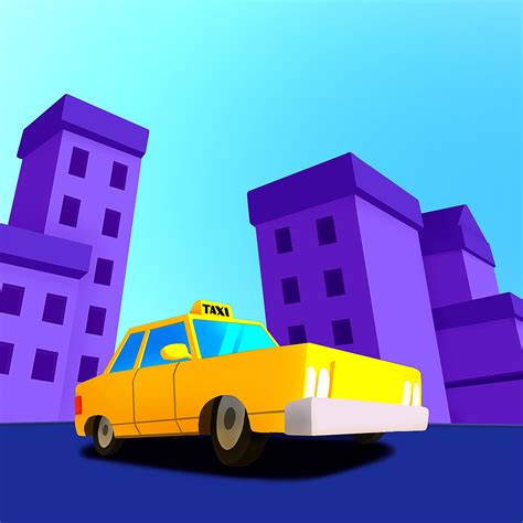 ArtStation - Icons for taxi game