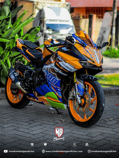 Decal Stiker Honda CBR 250 RR MM93 Orens Nusakambangan Sticker