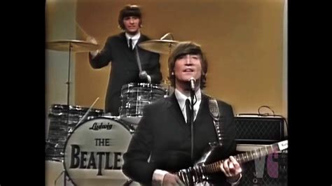 The Beatles I Feel Fine Live At The Ed Sullivan Show Colorized