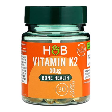 Holland Barrett Vitamin K Ug Capsules Holland Barrett