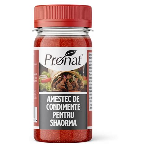 Amestec De Condimente Pentru Shaorma 45g Pronat EMAG Ro