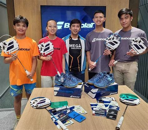 Mega Smasher Players Inks Partnership With Babolat Philippines As New Brand Ambassadors Megabites