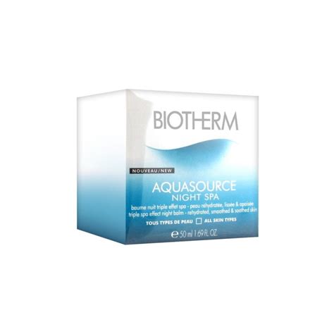 Biotherm Aquasource Night Spa Baume Nuit Triple Effet Spa Ml