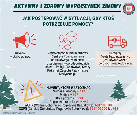 Bezpieczny I Zdrowy Wypoczynek Zimowy Powiat Janowski