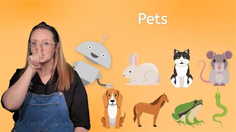 Pets - American Sign Language for Kids! - YouTube