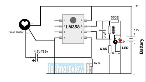 How To Make An Easy Heartbeat Sensor Circuit No Need Code