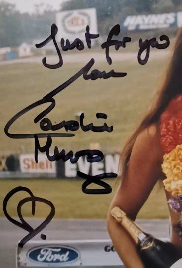 Caroline Munro, Bond girl, Signed Autograph Photo 10x8 inch