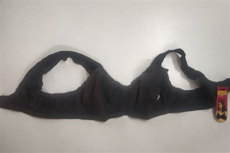 Plain Non Padded Black Cotton Bra For Inner Wear Size 28 B At Rs 102