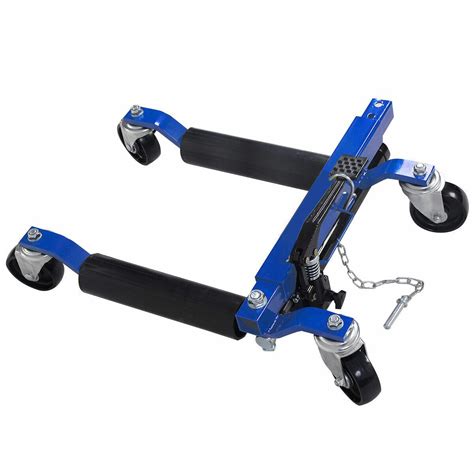 1500lb Hydraulic Wheel Dolly Skates Car Vehicle Positioning Jack Tyre