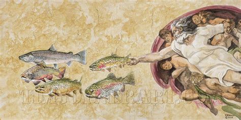 God Created Fish – Tim Joyner Art