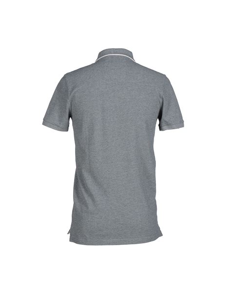 Puma Polo Shirt In Gray For Men Grey Lyst