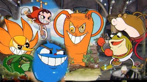 Cuphead Todos Os Boss Ilha Sem Dano A Ranks Youtube