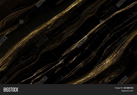 Black Gold Marble Texture