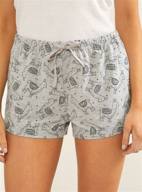 Ripley Short Pijama Full Print Index Para Mujer