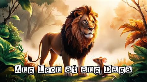 Ang Leon At Ang Daga Kwentong Pambata Youtube