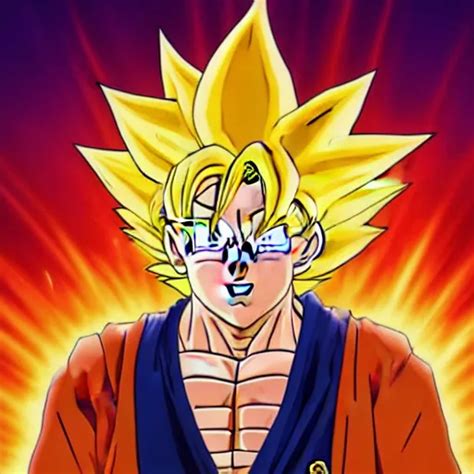 Portrait Of Bernie Sanders From Dragon Ball Z With Stable Diffusion