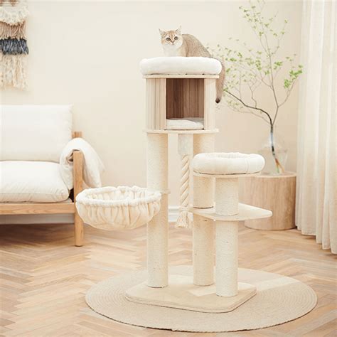 Buy Petsbelle Virtue Solid Wood Cat Tree Online Better Prices At Pet