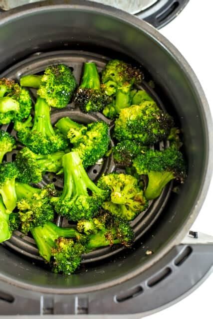 Air Fryer Frozen Broccoli Simple Easy And Quick Bites Of Wellness