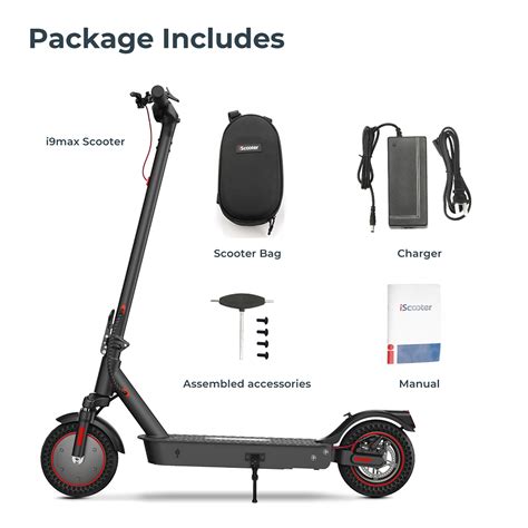 Iscooter I Max Isinwheel I Electric Scooter Inch Honeycomb Tire