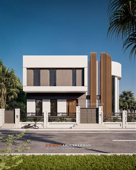 Modern Villa Design Ahmet Abdurrahman On Behance