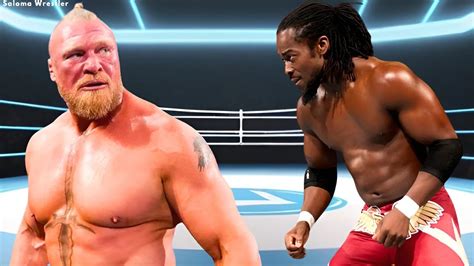 Wwe K Brock Lesnar Vs Kofi Kingston Full Match Wwe May