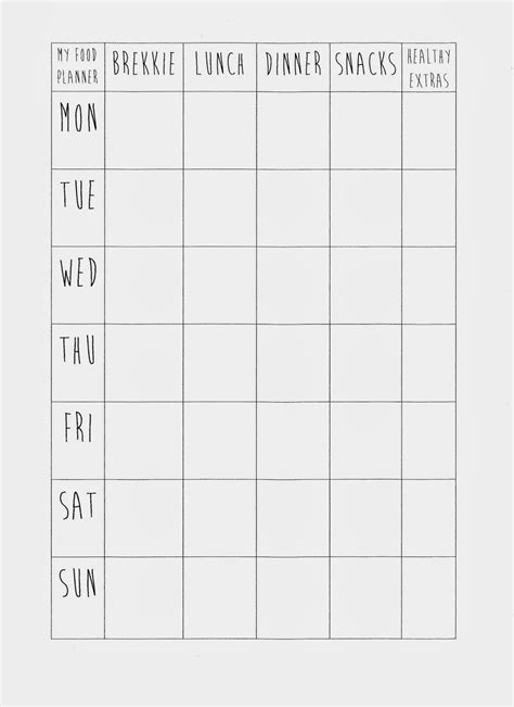 Printable Grey Sheet Food Plan