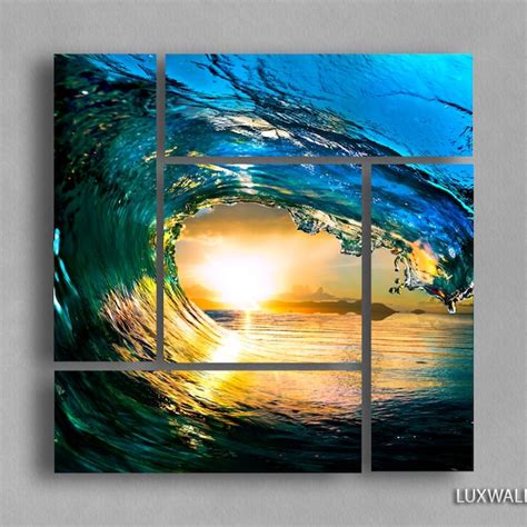 Ocean Waves Wall Art - Etsy