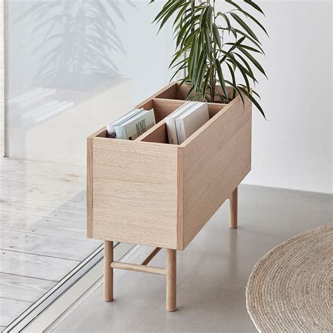 H Bsch Interior Planter Box With Magazine Collector Connox