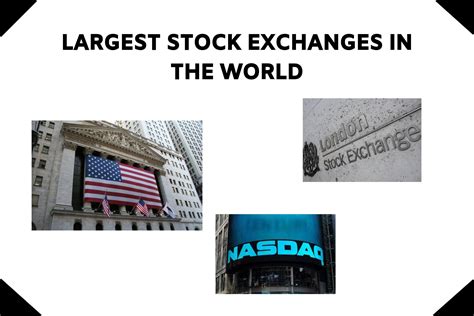 Largest Stock Exchanges In The World By Marketcap