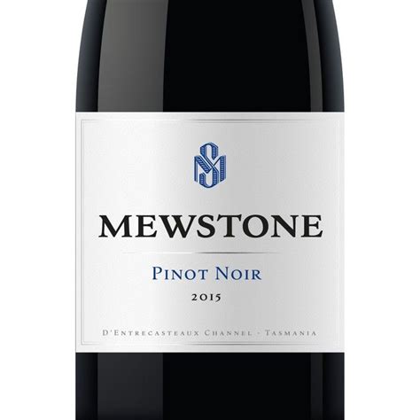 Mewstone Vineyard Tasmania Label By Calin H Wine Bottle Product