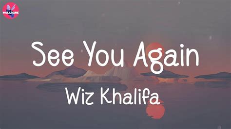 See You Again Feat Charlie Puth Wiz Khalifa Lirik Youtube