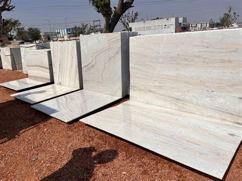 Morchana White Marble Slab Thickness Mm At Rs Square Feet In