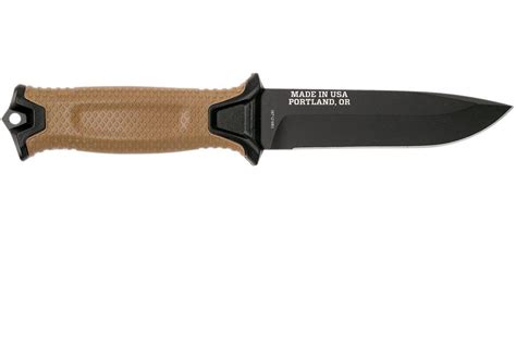 Gerber Strongarm Fixed Blade Coyote Brown FE 30-001058 fixed knife ...