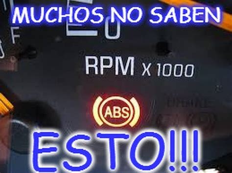 Sabes Como Apagar Y Restaurar Luz De Frenos Y ABS En Carros Chevrolet