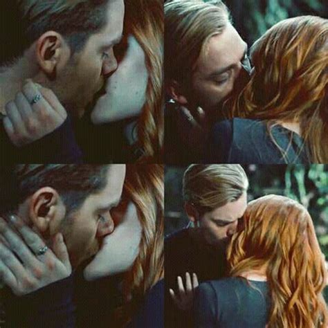 Clace Kiss Finally Jace And Clary In The Seelie Court Shadowhunters