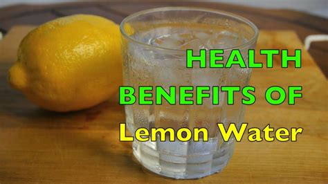 Health Benefits Of Lemon Water In Daily Diet Or Detox Cleanse In Hot