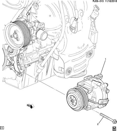 Aveo T A C Compressor Mounting Chevrolet Epc Online Nemiga