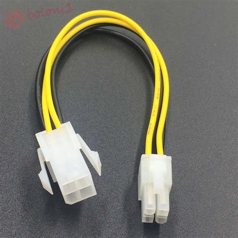 Ready Stock Power Supply Extension Cable For Pc Cpu Power Supply Psu