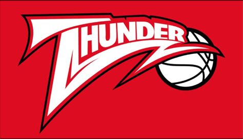 Score Big with Thunder Basketball Cliparts