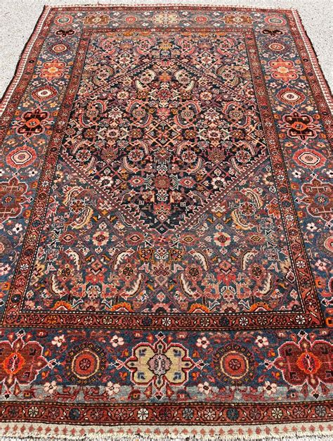 Proantic Tapis Antique Perse Bakhtiari Bibibaf Circa 1920