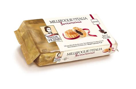 Biscoito Folhado Chocolate Bocconcini Matilde Vicenzi 125g