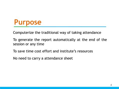 Student Attendance System | PPTX