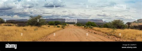 Mountain Landscape On The Omaruru River In The Erongo Region Of Central