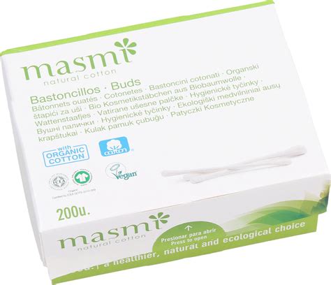 masmi Bio fültisztító pálcika 200 darab Ecco Verde Online Shop