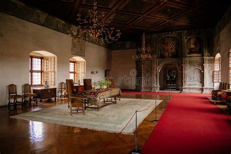 Castle Interior, Baroque and Renaissance Furniture, Wooden Painted ...