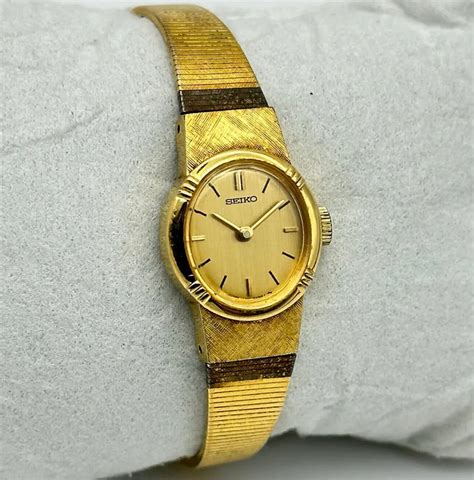 Seiko Gold Watch Bracelet